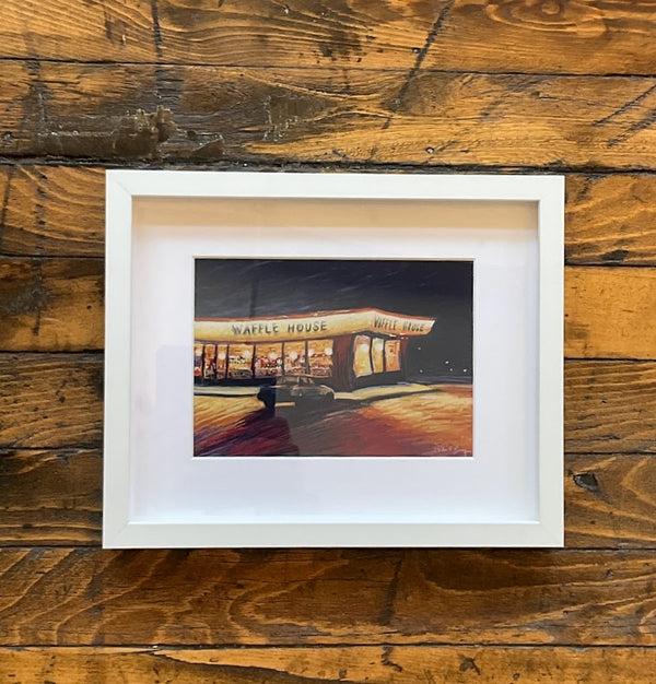 Waffle House Print (Framed) - Mike Berry