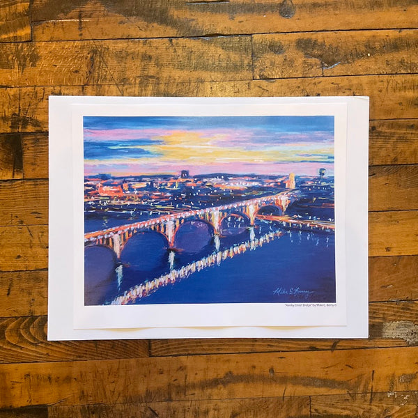 Henley Street Bridge Print - Mike Berry