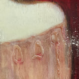 #2520 - Portrait in Crimson Umber Ink - Cynthia Markert