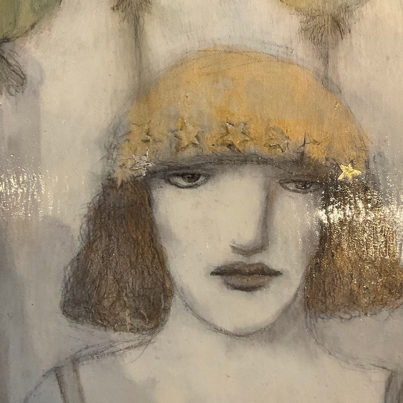 #2513 - Vivienne with Balloons - Cynthia Markert Art