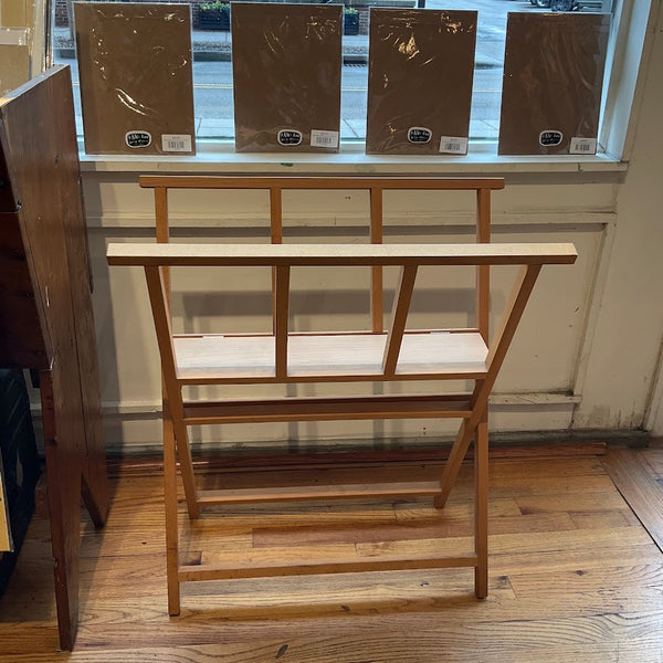 Fixtures - Folding Wood Rack Print Displays