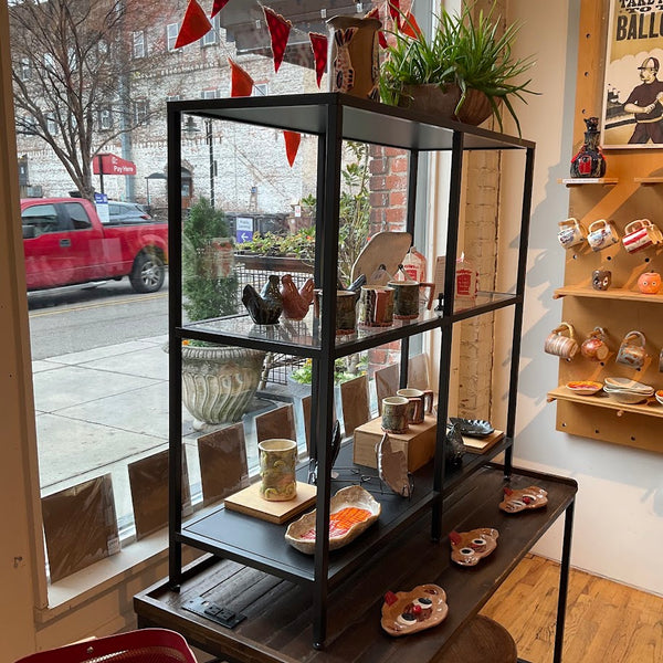 Fixtures - IKEA VITTSJÖ Metal Display Shelf – $40