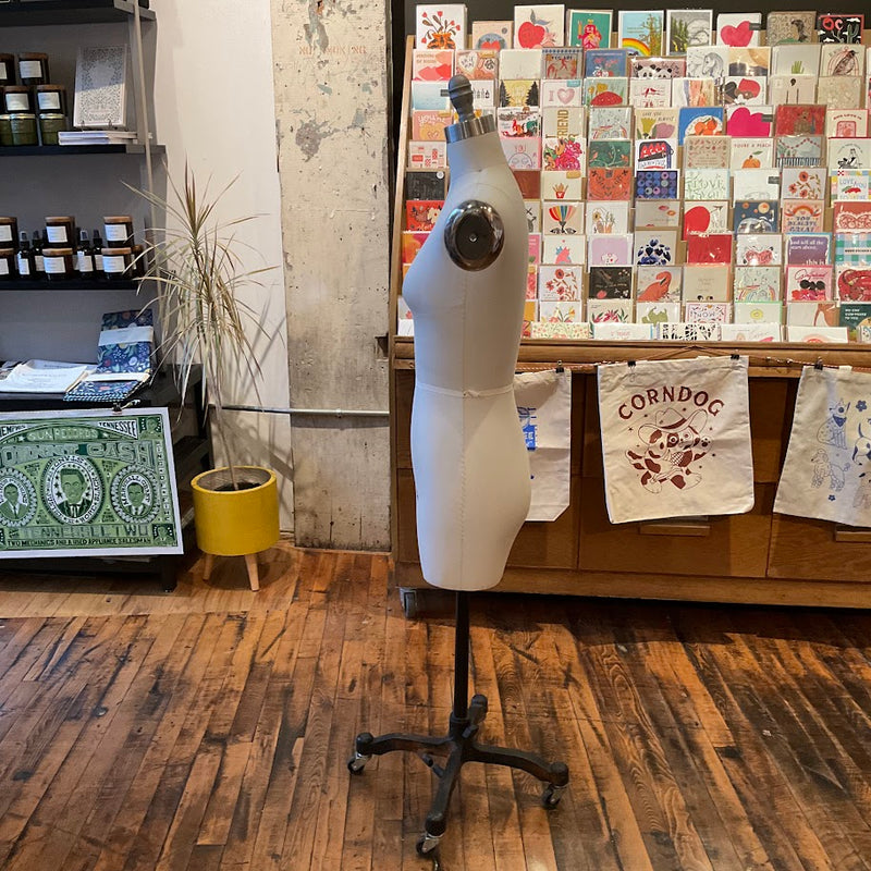 Fixtures - Mannequin Display on Wheels