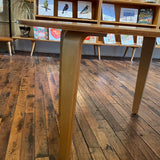 Fixtures - Oval Low WoodTable