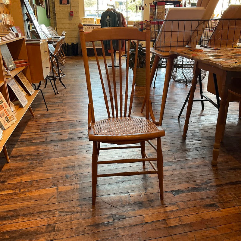 Fixtures - Set of Two Vintage Spindle-Back Chairs