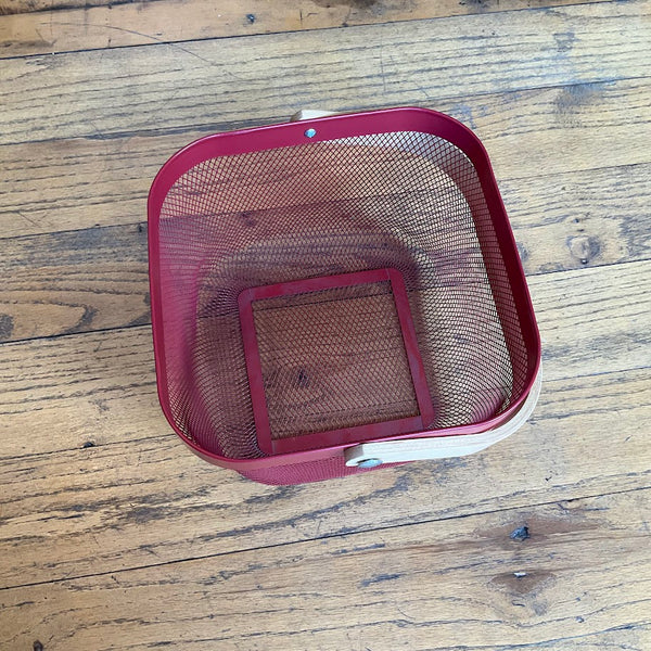 Fixtures - Red Shopping Baskets-3 in Stock