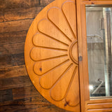 Fixtures - Vintage Pine Wood Mirror From Storehouse