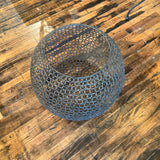 Fixtures - Crate and Barrel Metal Table - Former Reruns Sign!