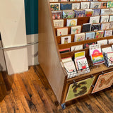 Fixtures - Vintage Wood Card Display w/ 2 Drawers