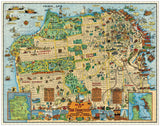 Map of San Francisco - 1000 Piece Puzzle