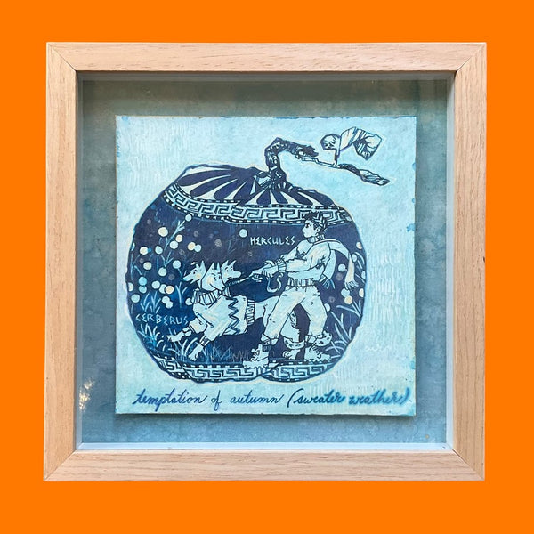 Temptation of Autumn (Sweather Weather) (Haunted Art Show 2025) - Annie Rochelle