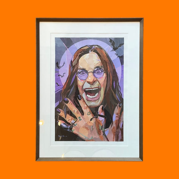 Saint Ozzy of Birmingham (Haunted Art Show 2025) - Robert Felker