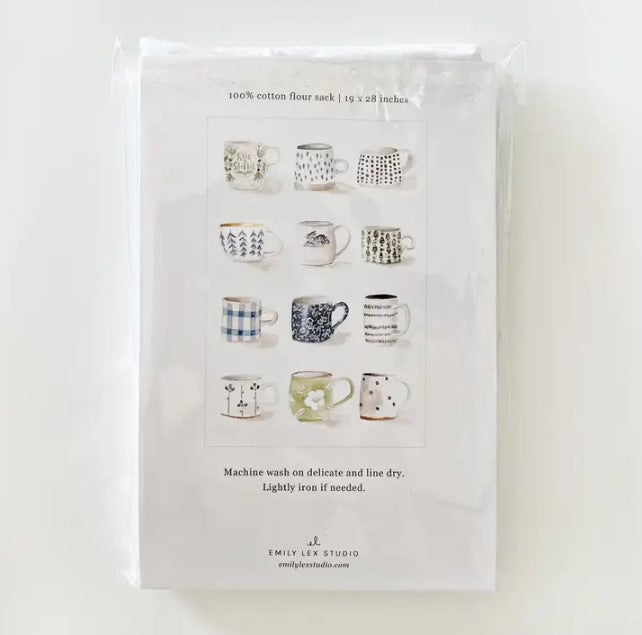 Mugs Tea Towel