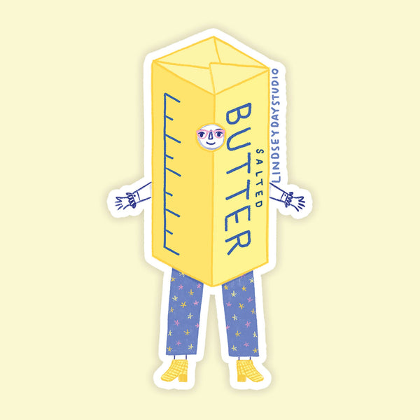 Butter Barb Sticker