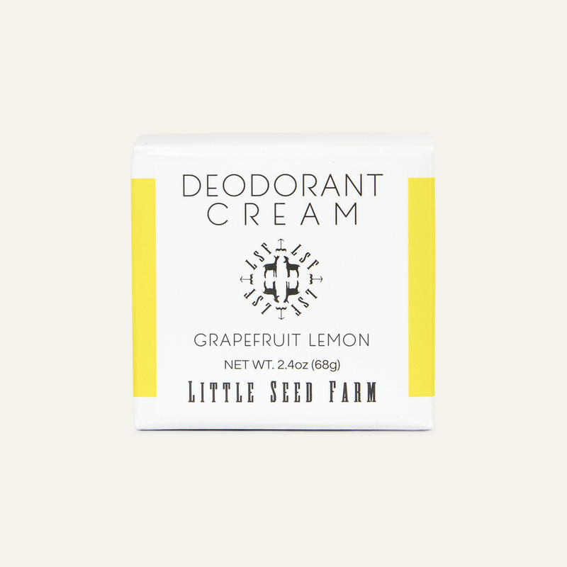 Grapefruit Lemon Deodorant Cream