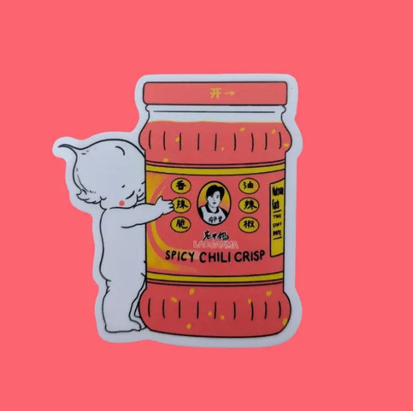 Lao Gan Ma and Kewpie Sticker