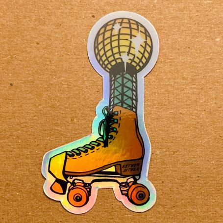 Disco Skater Knoxville Sticker