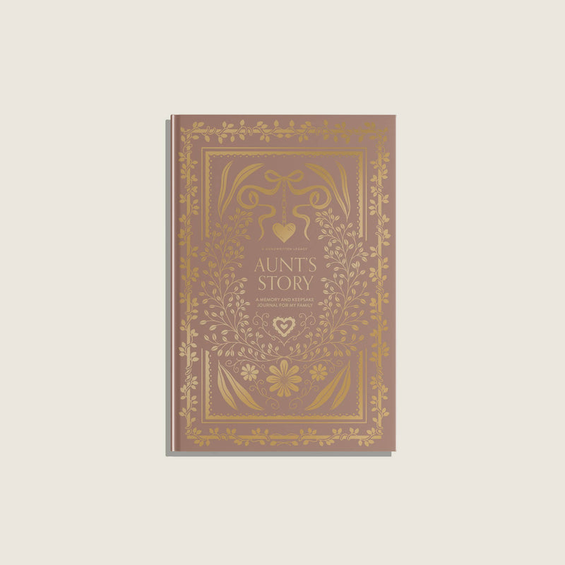 Aunt's Story: A Memory and Keepsake Journal for My Family