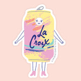 La Croix Girl Sticker