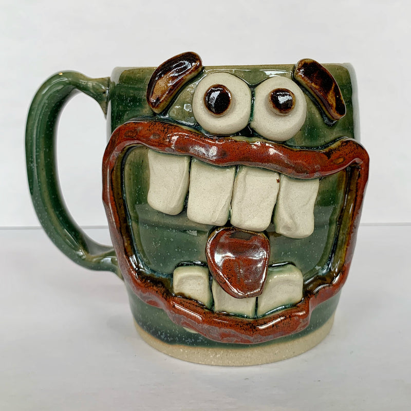 Green Tooth and Tongue Mug