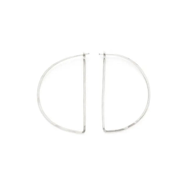 Small Half Circle Hoops