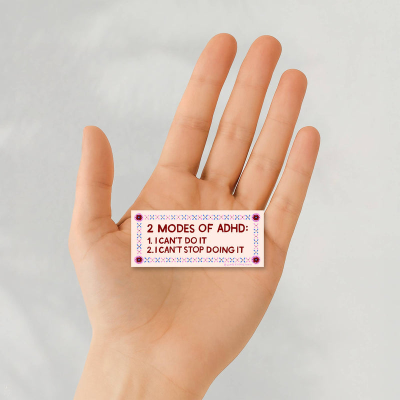 ADHD Mental Health Sticker