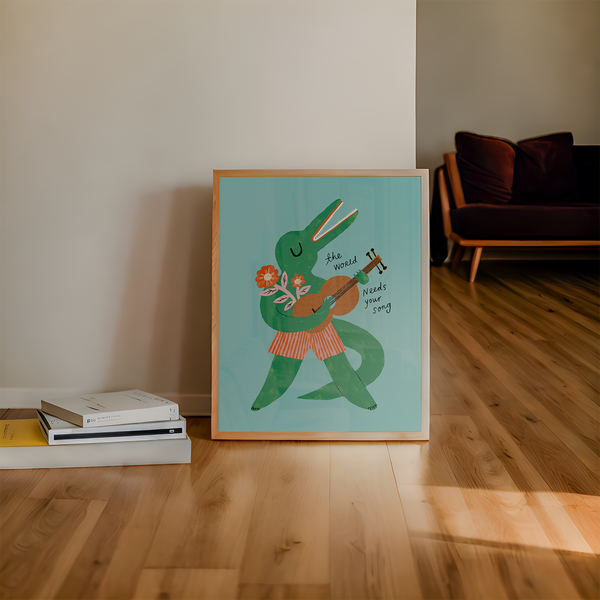 Gator Song | 8x10 Art Print