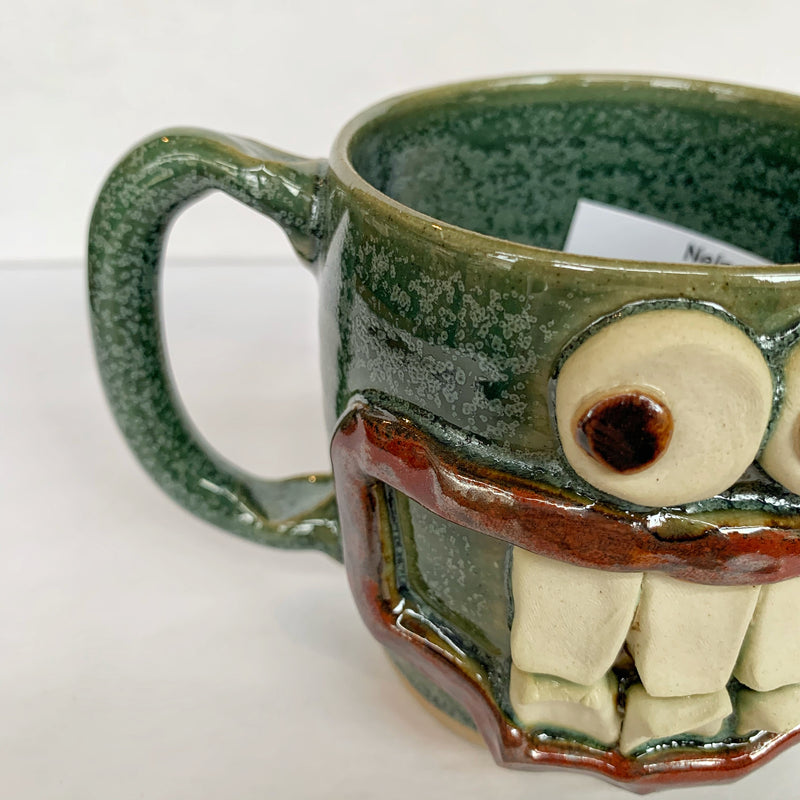 Green Toothy Mug