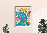 Monet Quote Art Print