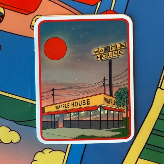 Waffle House Sticker