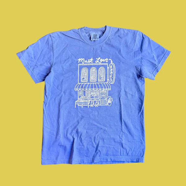 Paris Woodhull - Must Love Books T-Shirt