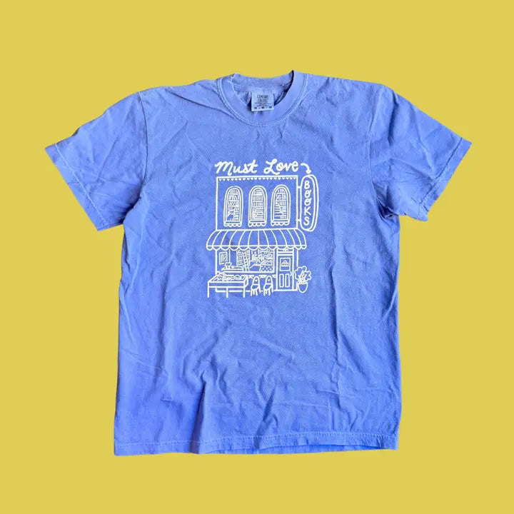 Paris Woodhull - Must Love Books T-Shirt