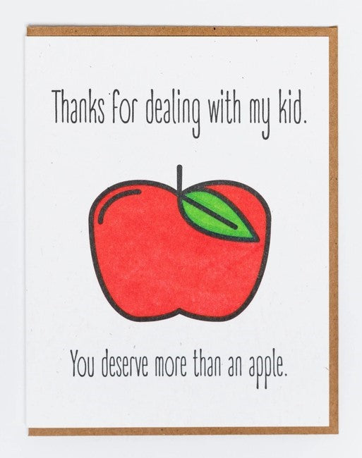 Teacher Thank You Card