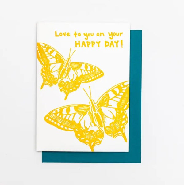 Love to You on Your Happy Day Card