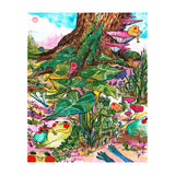 Print - "Frog Scene" - 8 x 10