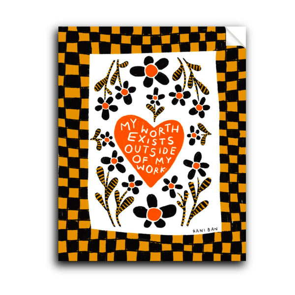 MY WORTH EXISTS Sticker - Rani Ban