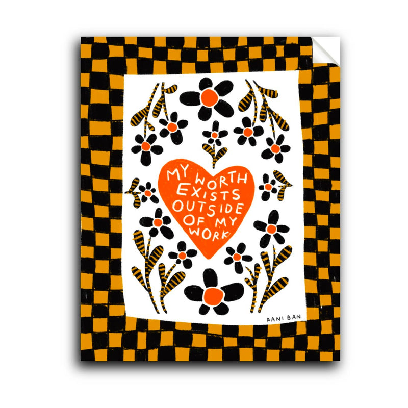 MY WORTH EXISTS Sticker - Rani Ban
