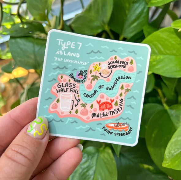 Enneagram #7 Sticker