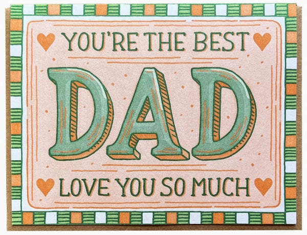 BEST DAD - NOTEWORTHY PAPER CARDS