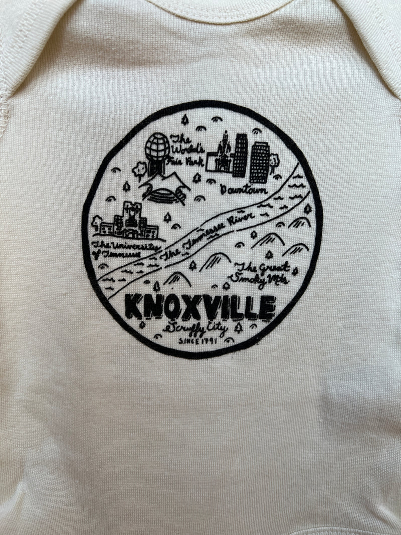 Knox Map Onesie  - Paris Woodhull