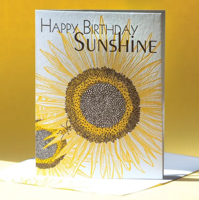 Sunflower Birthday Card