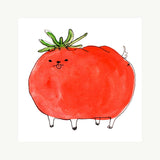 Print - "Tomato Dog" - 8 x 8