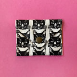 Kitty Block Printed Wallet