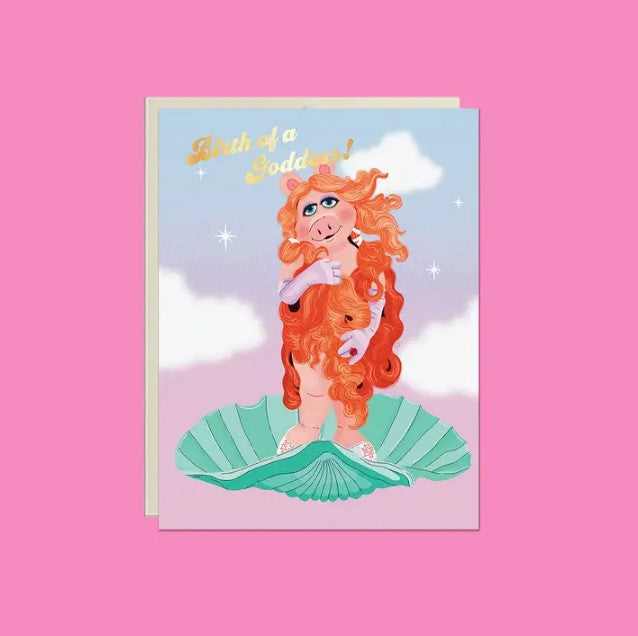 Birth of a Goddess Card