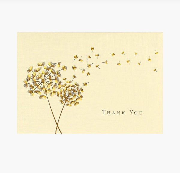 Thank You Dandelion Cards - Boxed Set of 14