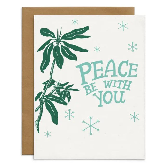 Peace Be With You Card: Holiday