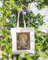 Art Nouveau Celestial Possum Tote Bag