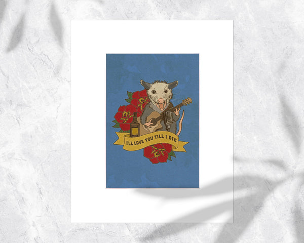 The Possum Print - 8 x 10