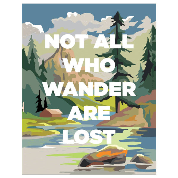 Not All Who Wander Are Lost Magnet