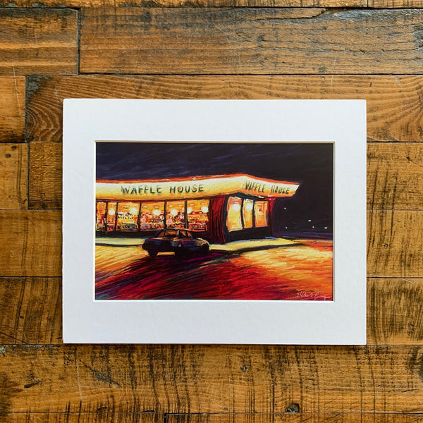 The Waffle House Print - Mike C. Berry